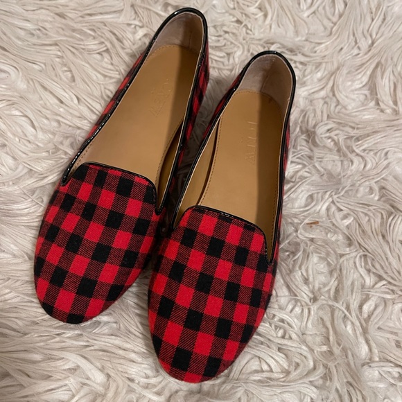 Like new | Checked | J. Crew | Loafers - Picture 3 of 12